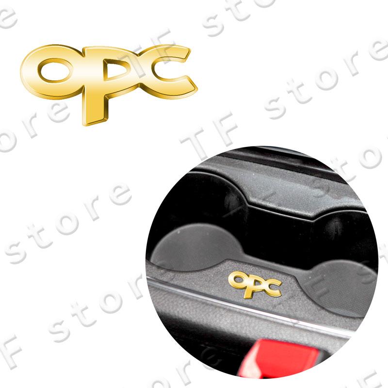 Логотип OPC Line Эмблема Руль Автомобиля Наклейка Эмблемы в Салон Для Opel Vauxhall Astra G H J K F Corsa Insignia Mokka