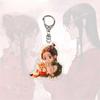 Hua Cheng Bag Pendant Key Ring Holder Tian Guan Ci Fu Key Rings Keychain Heaven Officials Blessing