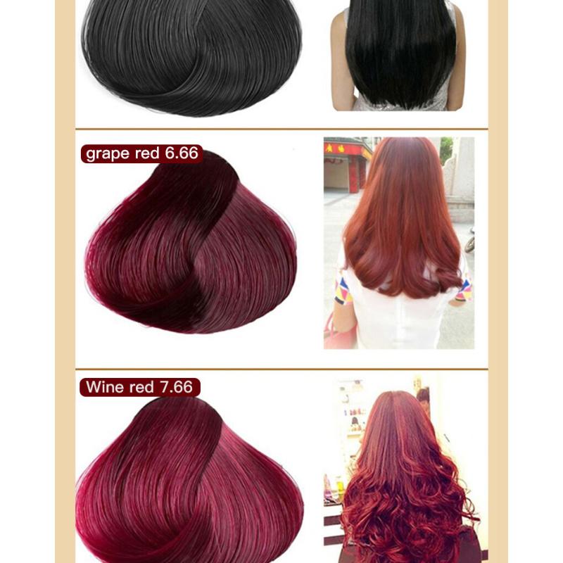 Натуральный шампунь для быстрой окраски волос, окрашивающий аргановое масло, темно-коричневый цвет, шампунь для окрашивания седых волос Mokeru argan