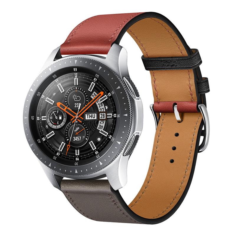 20mm 22mm Band For Samsung Galaxy Watch 6/4 Classic 5 pro/Active 2 44mm 40mm Sport Leather Bracelet Huawei GT 4-3-Pro-2-2e Strap
