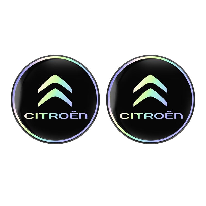 Car Coasters Silica Gel Water Cup Mats For Citroen C4 C3 C2 C1 DS3 Berlingo Xsara Grand Watercup Slot Pad Auto Interior keychain