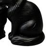 Художественная статуэтка животного, 3D-печатная фигурка кошки, Милая статуэтка матери и котенка, Минималистичное украшение матового черного цвета для дома, офиса, полки стола