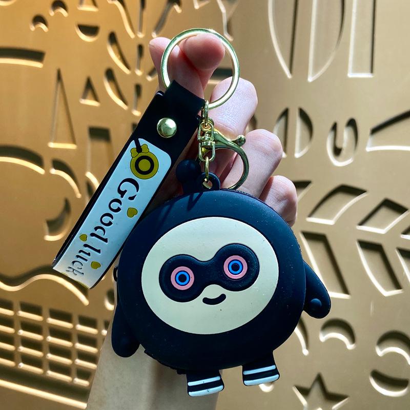 Мини Кошечка удачи Кошечка монета брелок и сумка для наушников подарок