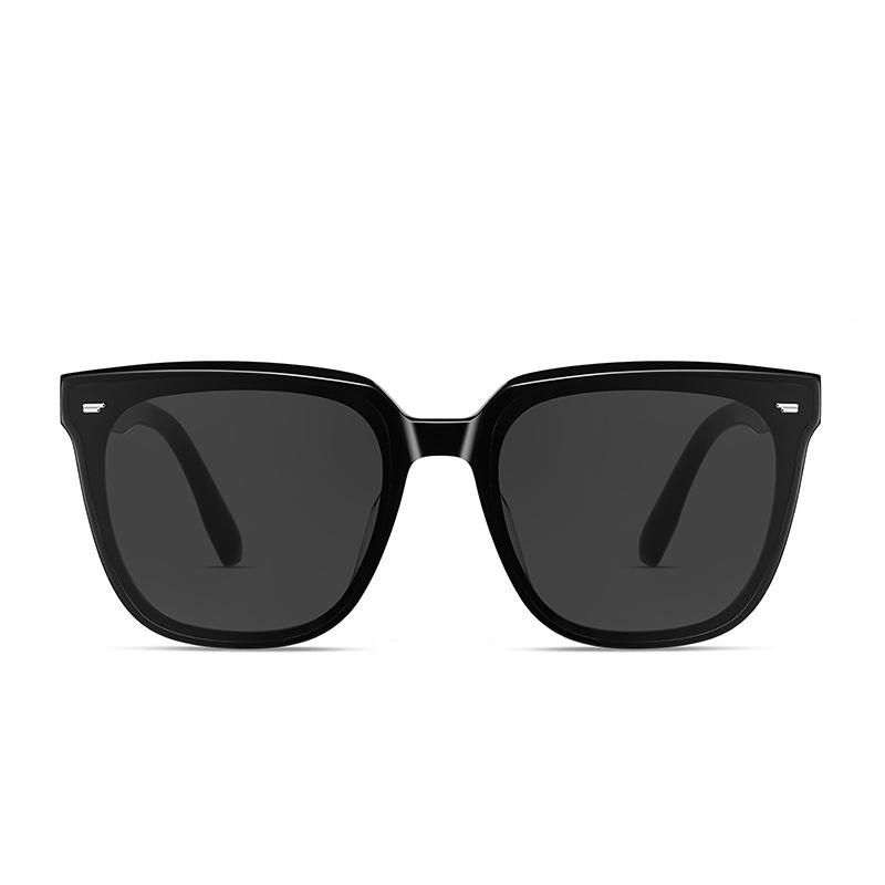 New anti-UV sunglasses with titanium chain p1002Full-frame nylon lens sunglasses, lightweight and durable for commuting