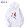 SCIONE Толстовки с капюшоном в стиле аниме «Demon Slayer Blade Kazomon Tanjirou Nidou», толстовка с капюшоном и принтом аниме, одежда