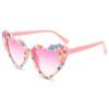 Bridal sunglasses BRIDE fashion rhinestone inlaid bride letters pearl peach heart bachelorette party sunglasses