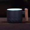 Креативные ручной работы изысканные кофейные чашки, винтажные кофейные чашки с деревянной ручкой, кружки, чашки для напитков, кухня, столовая и бар