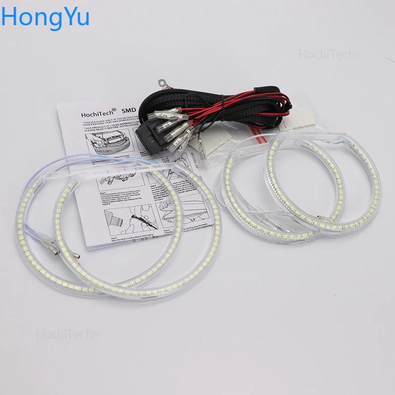 Smd Led Angel Eyes Kit Excellent Ultra Bright Illumination DRL Daytime Running Lights for BMW E83 X3 2003-2010 Halogen Headlight