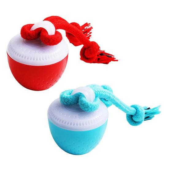 Интерактивный мяч для собак, электрический мяч для питомцев с веревками, автоматически двигающаяся и катящаяся игрушка для питомцев для маленьких, средних и крупных собак, для ежедневных тренировок и упражнений