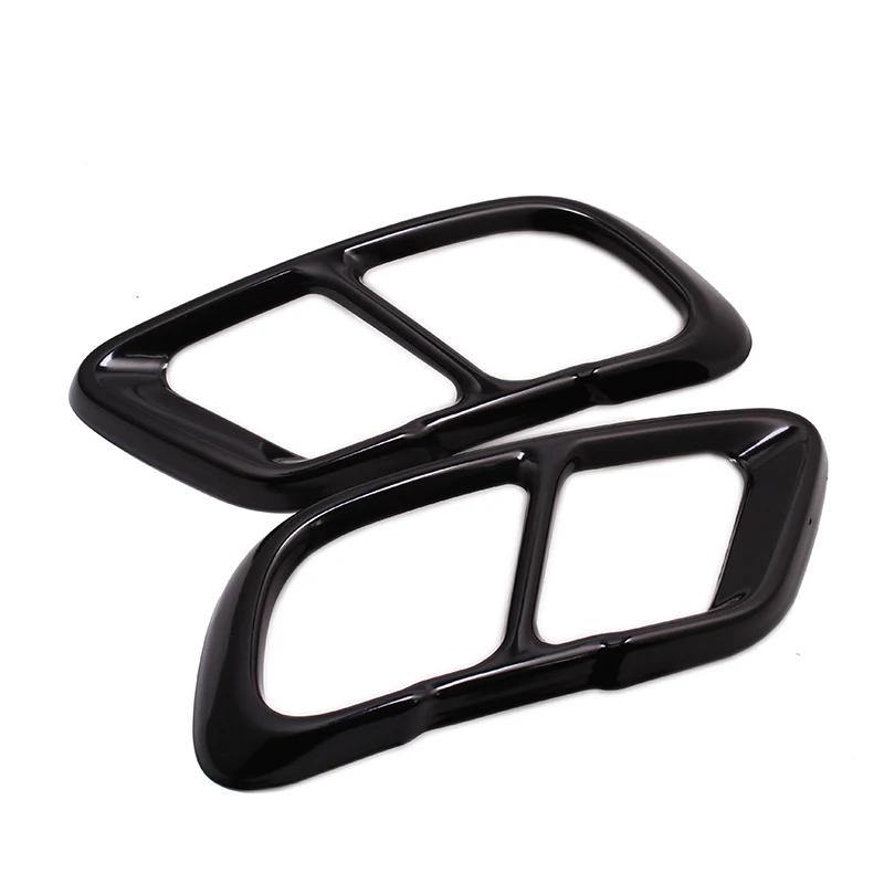 Stainless Steel Car Tail Muffler Exhaust Pipe Outlet Cover For BMW x5 g05 x6 g06 x7 g07 2019-2025 Accessory For Sport Version