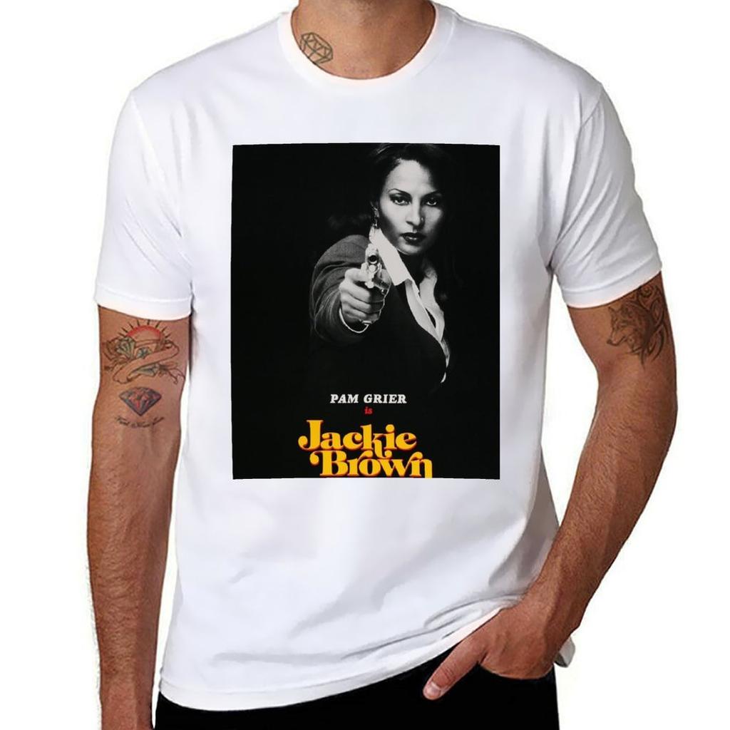 Bridget Fonda Jackie Brown T-Shirt t shirts for man pack white graphic t shirts for man t shirts cotton 100% T-Shirt