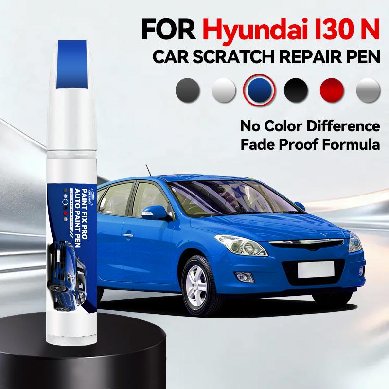 Vehicle for Exclusive Use For Hyundai I30 N 1994-2025 Paint Repair Pen Touch Up Scratch Remover DIY Auto Accessories Black White