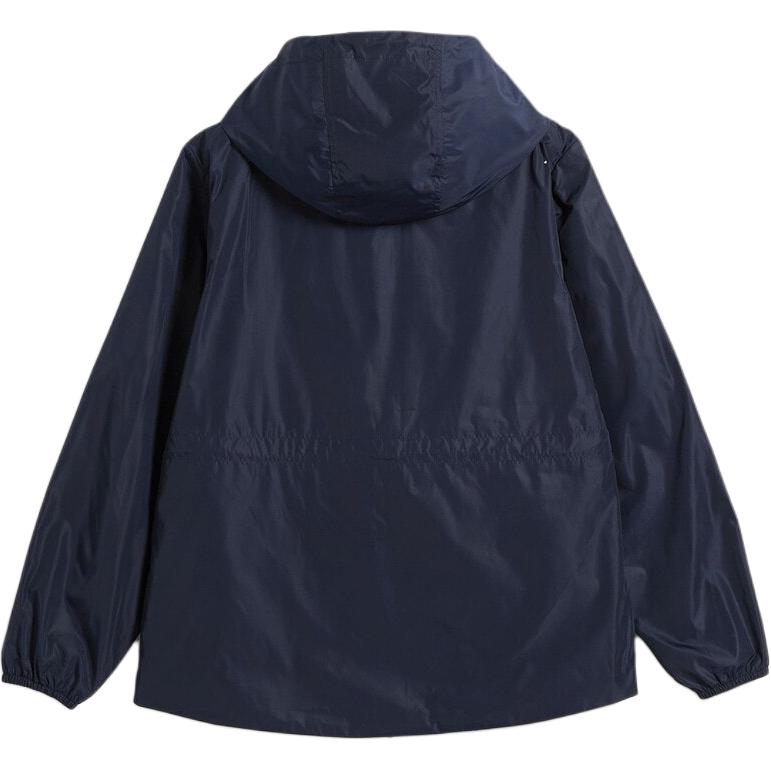Tommy Hilfiger Windbreaker Zip-Up Hooded Long Sleeve Jacket Women jackets WW49341000-C1G
