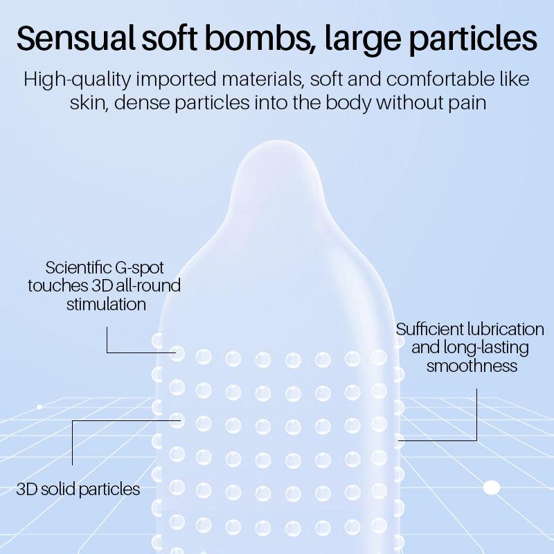 Необычные презервативы, случайные типы, 30/50 шт., ультратонкий член, рукав для пениса, интимные товары, высококачественный презерватив