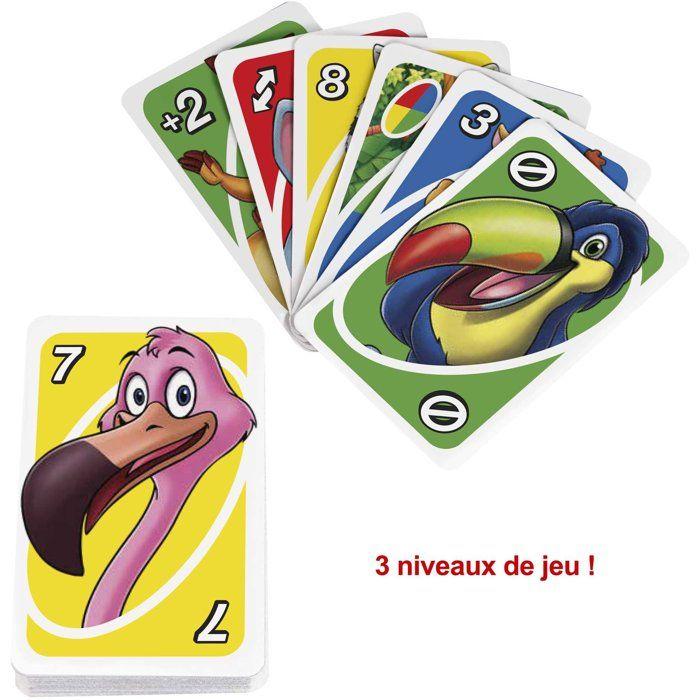 Mattel Games - Uno Junior - Jeu de Cartes pour Enfants - Dès 3 ans GKF04