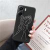 Чехол для телефона для Redmi 13C 4G 12C A3 A2 A1 Plus Note 13 Pro для Xiaomi 14 13 Poco C65 X6 X3 Pro NFC Fashion Artlines Противоударный бампер Черный мягкий чехол