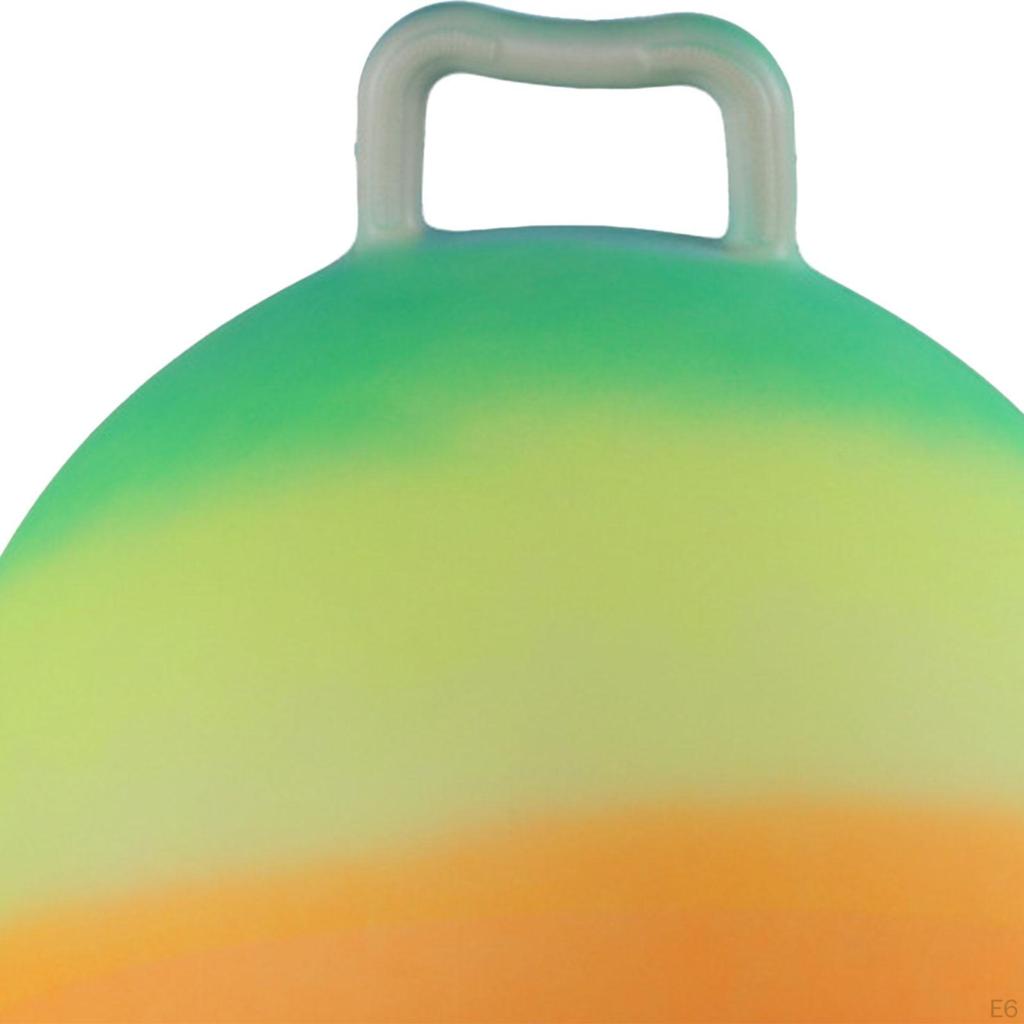 Красочный надувной мяч для прыжков для детей, диаметр 18 дюймов/50 см, игры в помещении и на открытом воздухе, упражнения