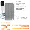 50*100cm Home Electric Heating Pad Back Shoulder Office Winter Warming Blanket 10 Heat Thermal Mat Abdomen Period Menstrual Belt