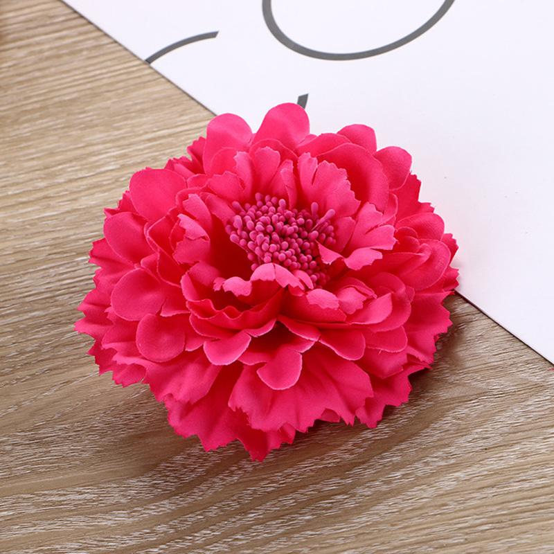 11cm Korean Fabric Rose Flower Brooches for Women Elegant Corsage Scarf Buckle Shirt Collar Pins Fashion Jewelry Wedding Brooch