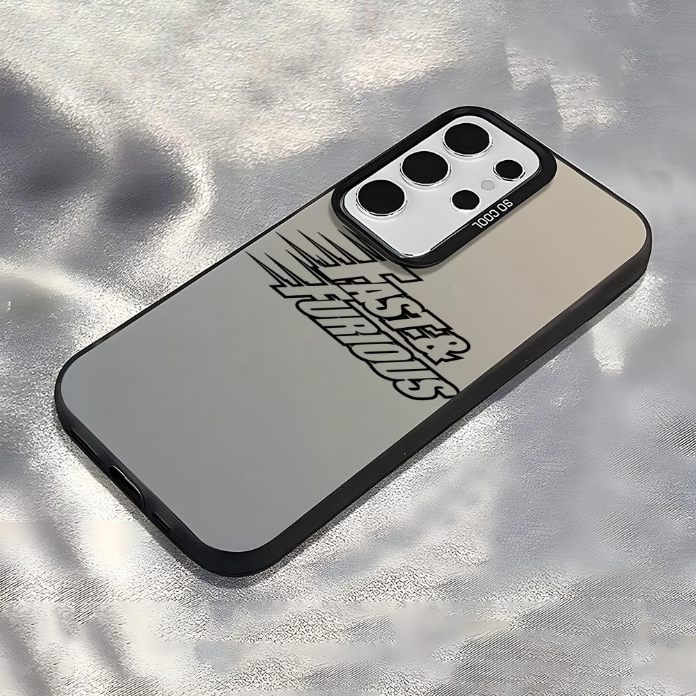Cool F-Fast Furious Phone Case For Samsung Galaxy S25 Edge S24 S23 S22 S21 S20 Ultra Funda Silicone Silver Cover