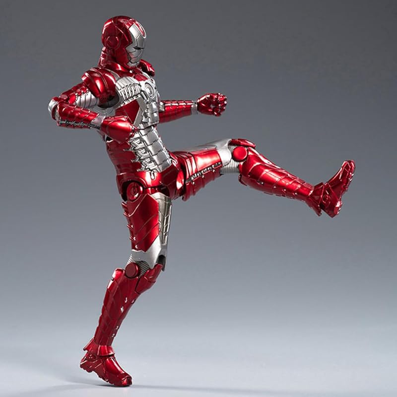 HiPlay Средние подвижные игрушки 1/10 железный человек MK5 подвижная фигурка Готовый продукт Несветящаяся версия