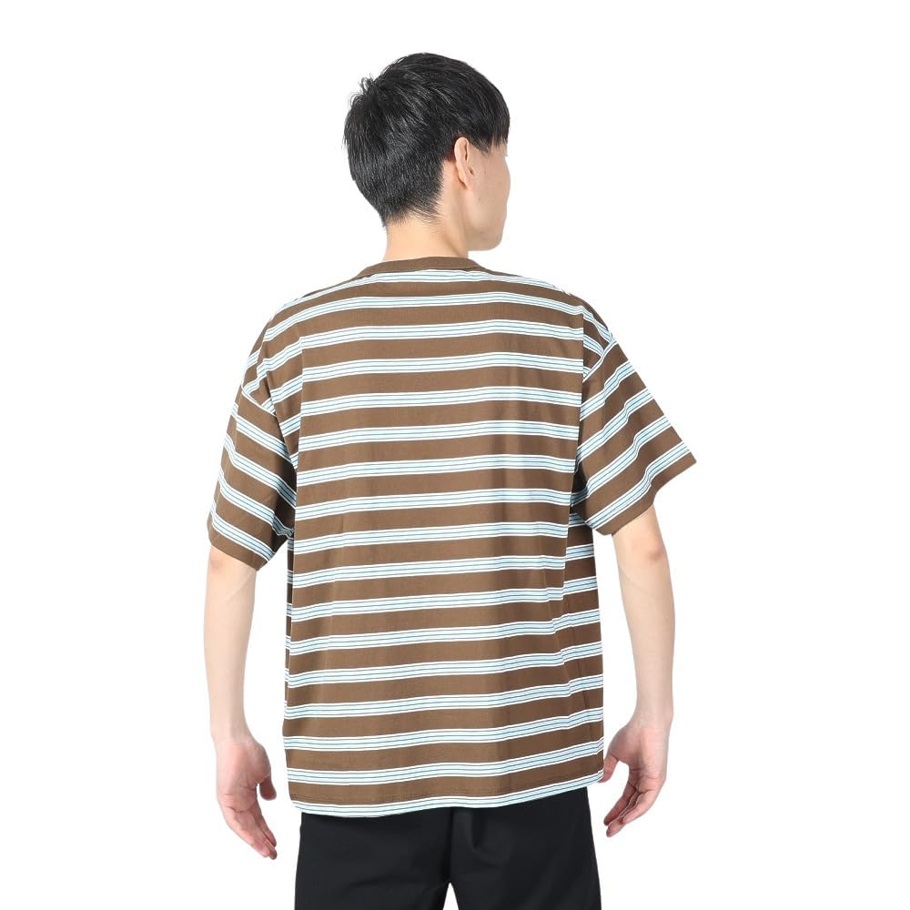 Короткая круглая одноточечная кайма с коротким рукавом коричневая [Champion] футболка, рукав, горловина, 100% хлопок, вышивка, логотип, футболка, мужская повседневная, C3-Z332