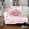 50Th Birthday Celebration Blanket Personalized Name Soft Warm And Versatile For Sofa Bed Office And Travel Machine Washable Comfortable In All Seasons
