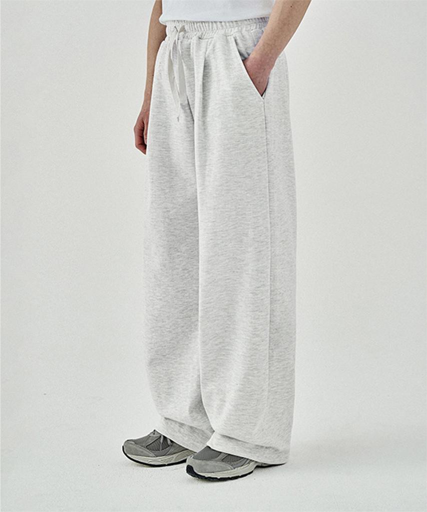 COSTUME O’CLOCK Wide One-Pleat Sweatpants 8 Color Coospt207