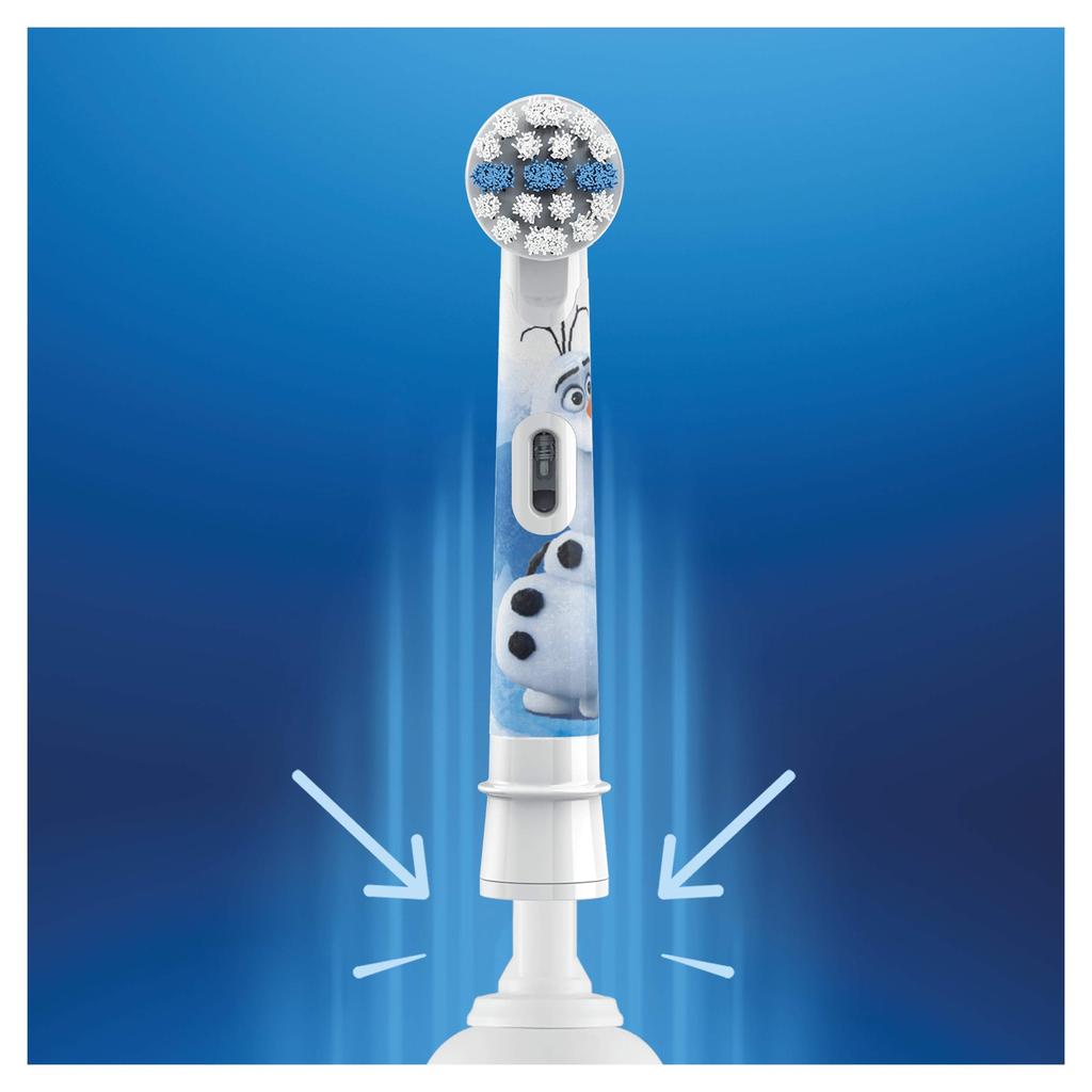 Набор сменных щеток Braun Sumizumi Clean Kids Soft Disney Frozen 2 Oral-B (4 кисти) [Использовал]