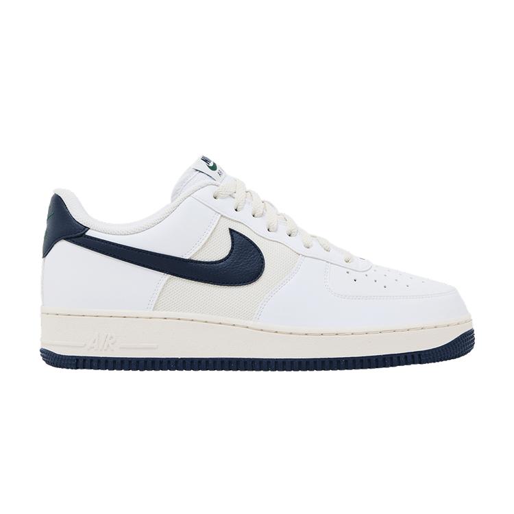 Мужские кроссовки Nike Air Force 1 Low '07 Белый Обсидиан Ель Белый/Ель/Фантом/Обсидиан