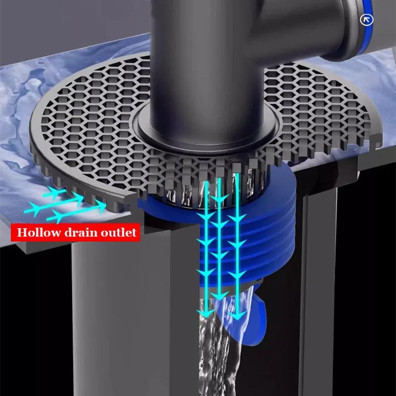 Соединитель слива канализации 2 в 1 Универсальный слив для пола стиральной машины Слив для раковины Канализационные аксессуары Адаптер для шланга Шланг для измельчителя