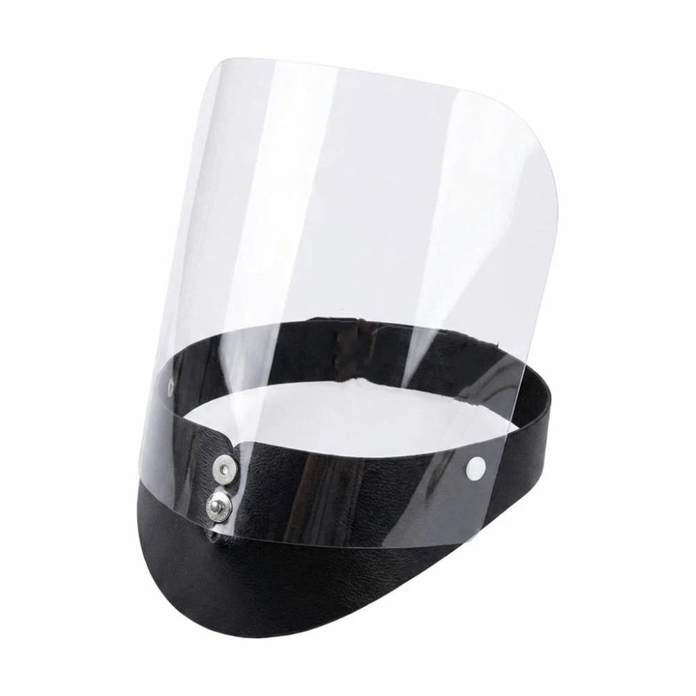 Ultra-Transparent Lens Full Face Cooking Shield Lightweight Structure Smooth Surface Kitchen Protective Visor Obstructed Vision