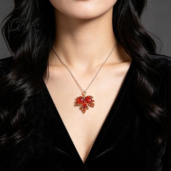 Maple Leaf Charms 2/4/5/10Pcs Rhinestone Charm, Golden Plated Autumn Pendant, Fall Alloy Pendants Decor for DIY Jewelry Making Earrings Necklace