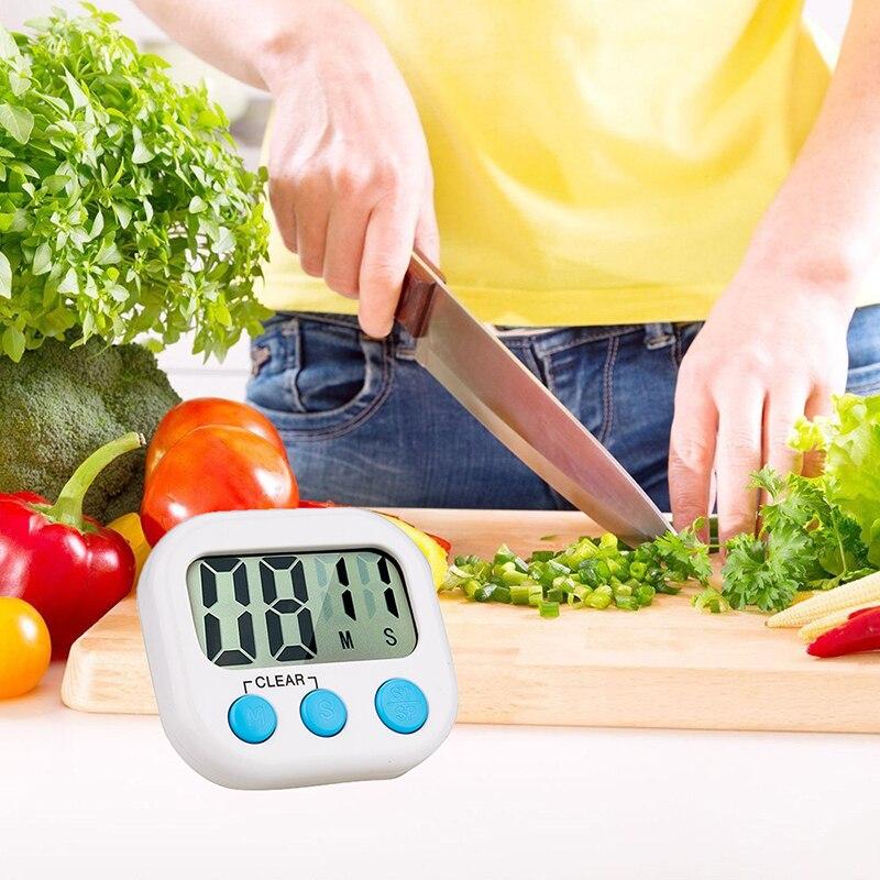 Магнитный цифровой кухонный таймер обратного отсчета Секундомер Met Stand Praktische Koken Bakken Sport Wekker Herinnering Gereedschap