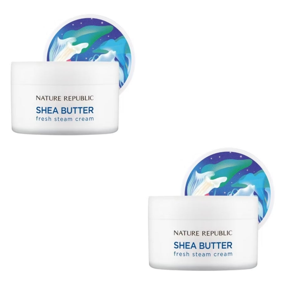 Nature Republic Свежий паровой крем с маслом ши 100мл*1шт/2шт/4шт