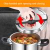 304 Stainless Steel Pressure Cooker, Multifunctional, 5L, 9L, 3Gear Pressure-Limited, Explosion-proof, Quickly Cooking