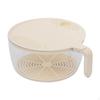 Cleaning Drain Bowl Veggie Colander Tray Food Storage Basket Vegetable Washing for Counter