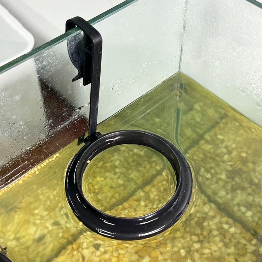Circle Aquarium Feeding Ring Auto Float Up Fish Feeders Floating Fish Food Feeder Ring Fish Tank