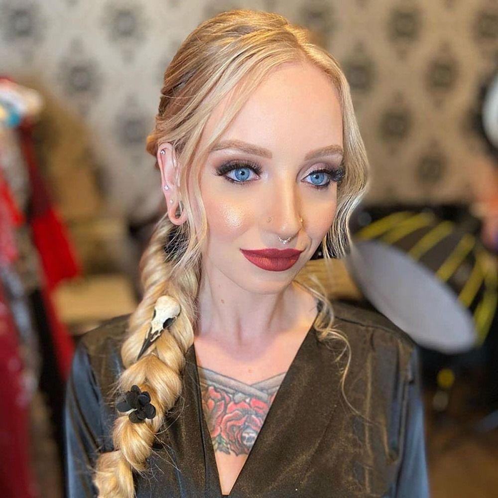 Halloween Party Hairpins Crow Head Skull Hair Clips Animal Skull Hairpins Women Duckbill Clips