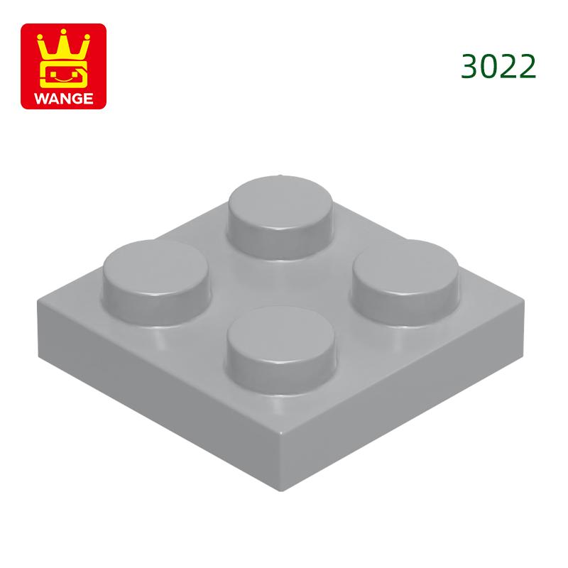Нетоксичный 167 шт./лот 3022 2x2 Базовый Строительный Блок Moc Классические Аксессуары Совместимые с Кирпичиками Diy Детская Игрушка Сборка Подарочная Коробка