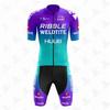 Mens Triathlon Cycling Suit With Striped Design Moisture Wicking Performance Jersey Road Bike Riding Use