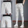 Men's Slim-Fit Quick-Dry Harem Sweatpants with Laces for Spring & Autumn