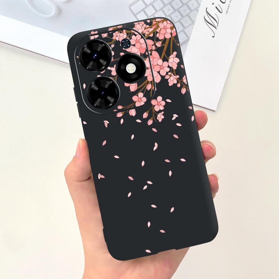 Для Tecno Spark GO 2024 Чехол Spark 20C Spark20 Pop 8 Para Чехол Силиконовый Мягкий ТПУ Бампер Мультяшный Крутой Милый Стиль Рисунок Capas