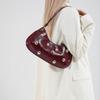 Trend Fashion Rivet Shoulder Bag Women's 2025 Spring and Summer New High-end Handbag Niche Underarm Bag
