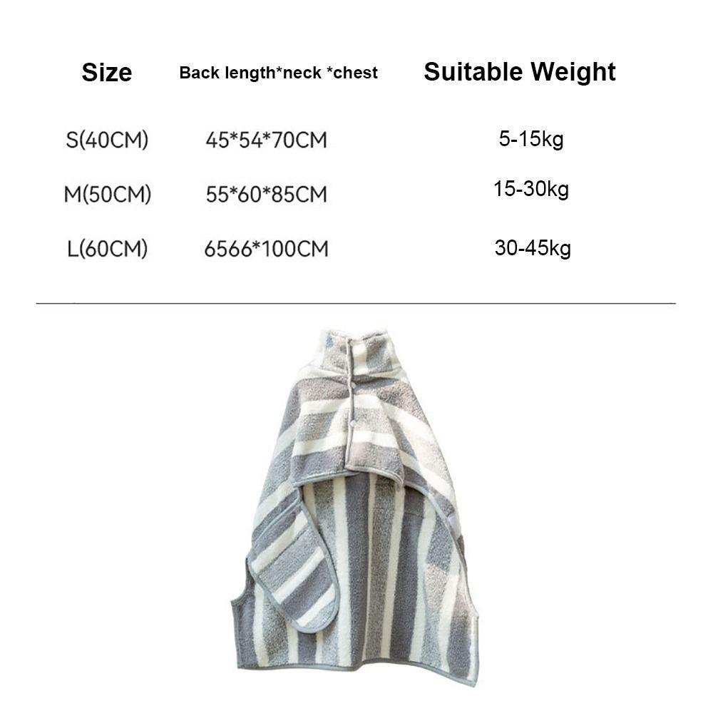 Впитывающий воду халат для собаки, пальто, халат для щенка, полотенца для купания золотистого ретривера