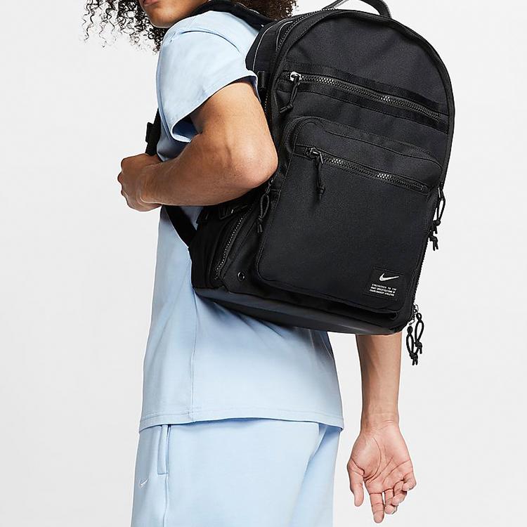 Nike Текстильный рюкзак обычный мужской черный CK2663-010