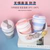 Folding Silica Gel Cup Travel Coffee Cup Student Portable Water Cup Silicone Que Bottle Gargle Cup Can Hold Hot Water