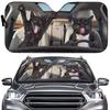 Car Visor Funny Selfie Cat Car Windshield Sun Visor Uv Protection