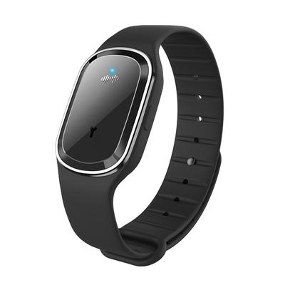 Ультразвуковой отпугиватель от комаров, насекомых, вредителей, браслет на запястье, черный