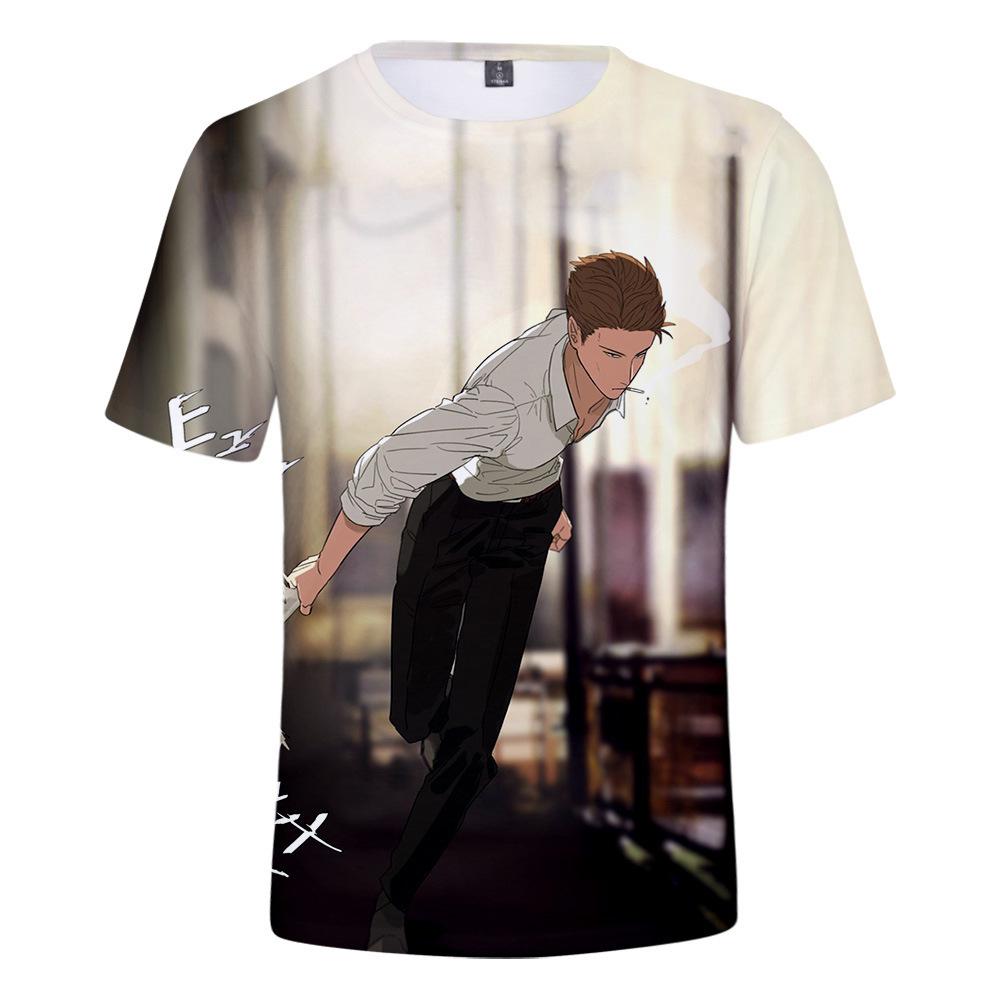 2021 Модная футболка Jujutsu Kaisen с 3D-принтом для мужчин/женщин, футболка с коротким рукавом для мальчиков/девочек, летняя дышащая уличная мужская одежда